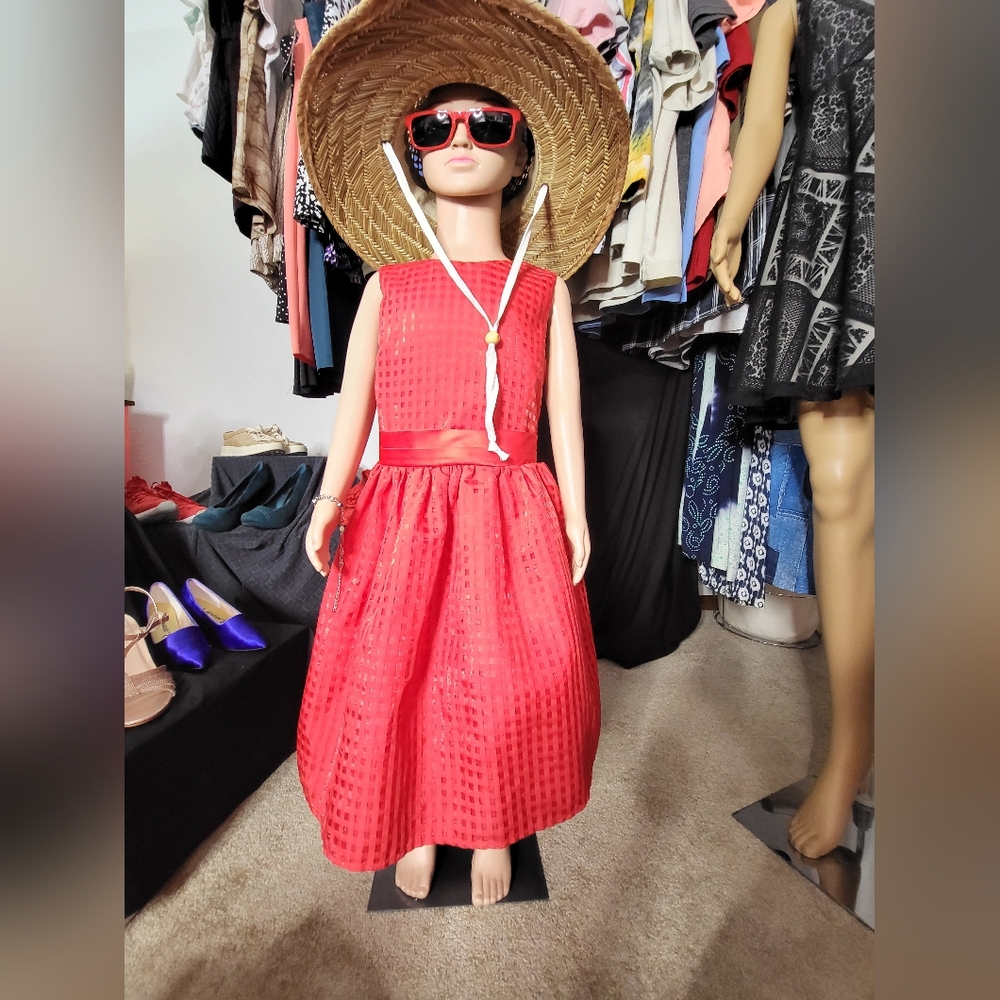 Wonder Nation Red dress 💃